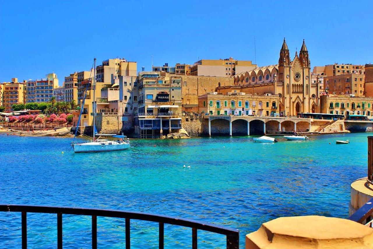 Modern 3 Bedroom Apartment in Central Sliema Buitenkant foto